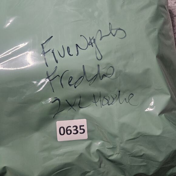 Five Nights At Freddys Game Over Black Pullover Hoodie Relaxed Fit XXL NWT FNAF - Picture 9 of 9